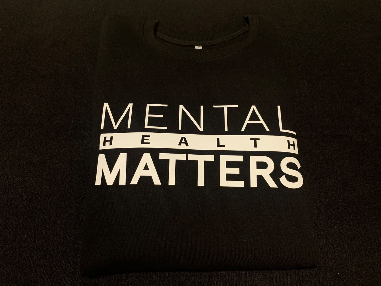 Mental Health Matters Sweater - Black (Unisex)