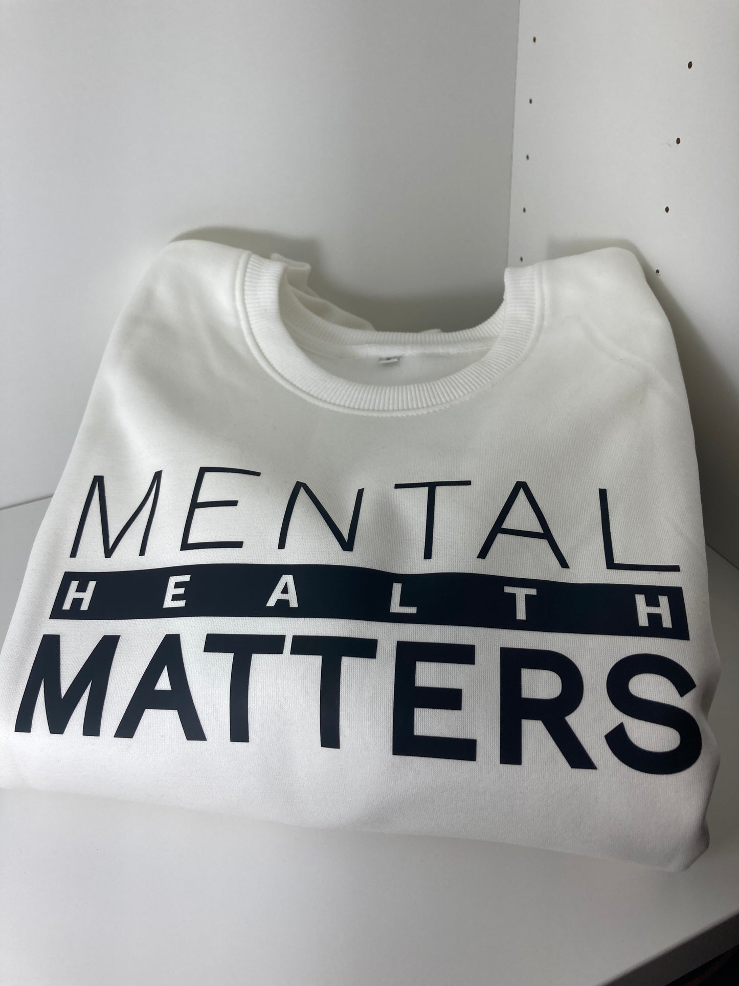 Mental Health Matters Sweater - Ivory