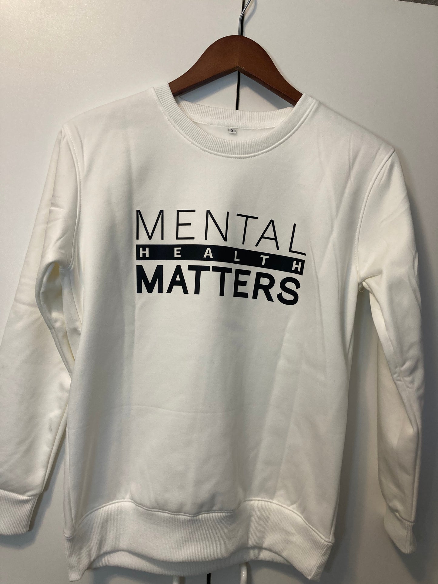 Mental Health Matters Sweater - Ivory