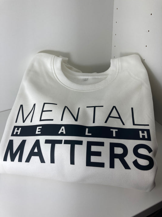 Mental Health Matters Sweater - Ivory